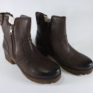 Matisse Pierre Cognac Leather Ankle Boot 9.5